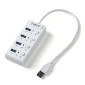 深度体验ORICO W9PH4-WH USB集线器 实用效率与小清新的完美结合